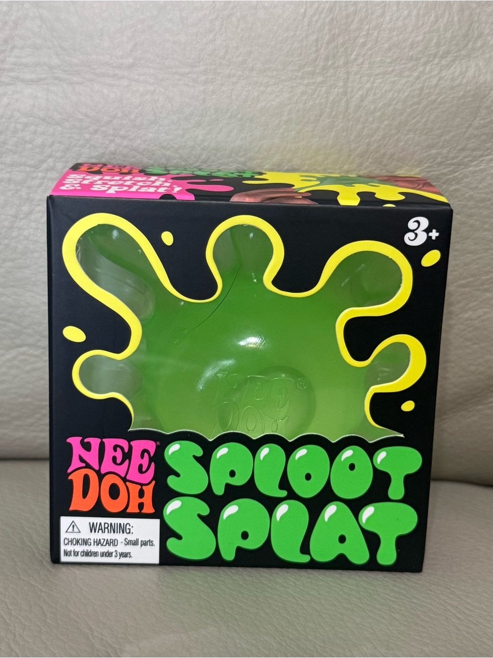 NEW Green Needoh Sploot Splat The Splat That Sploots Sugar Squishy Authentic!